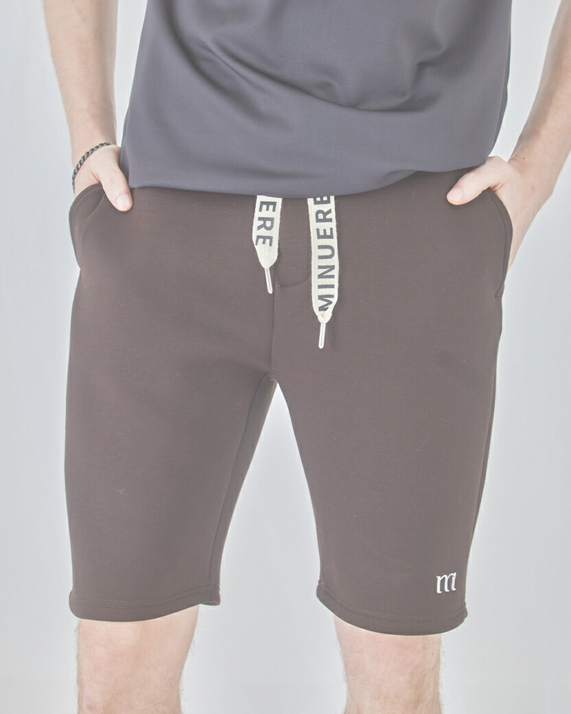 sweat half pants／ミヌエール（minuere）