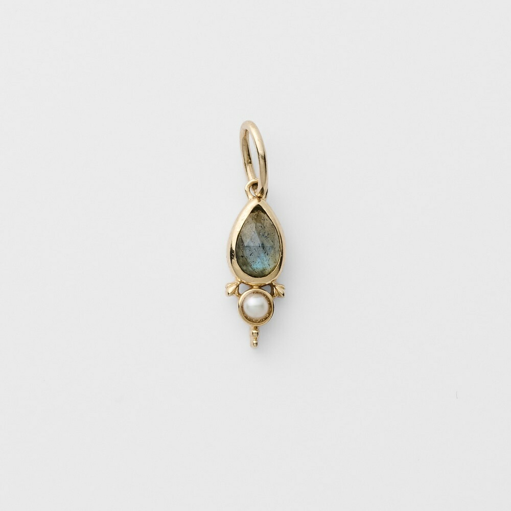 楽天市場】K10クォーツ／ラブラドライトチャーム／アガット（agete