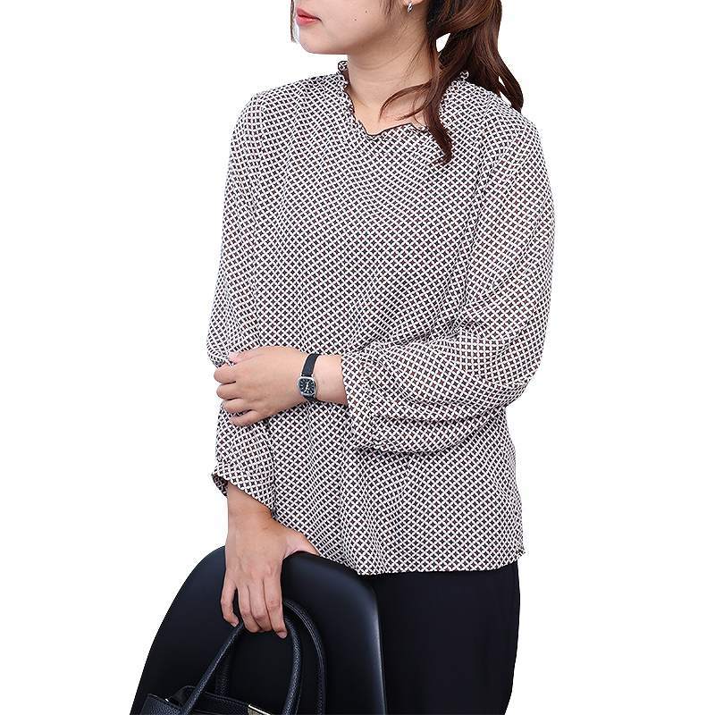 楽天市場】【fleur】【L〜5L】カットジャガード 切替え