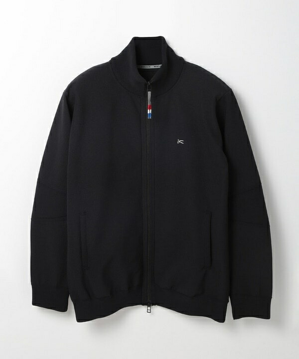 【DENHAM×MENS BIGI】スタンドニットジップブルゾン／メンズビギ（MEN BIGI）