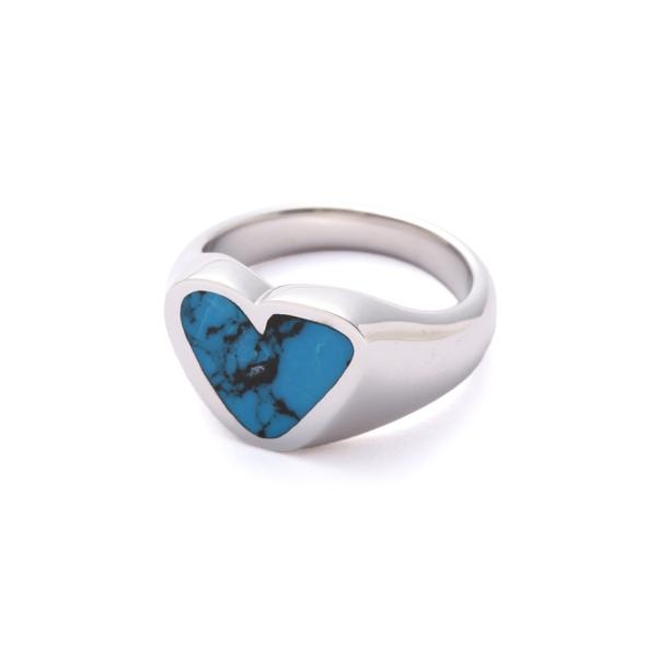 PREEK／プリーク／ROUGH HEART TURQUOISE RING／エルエイチピー（LHP）