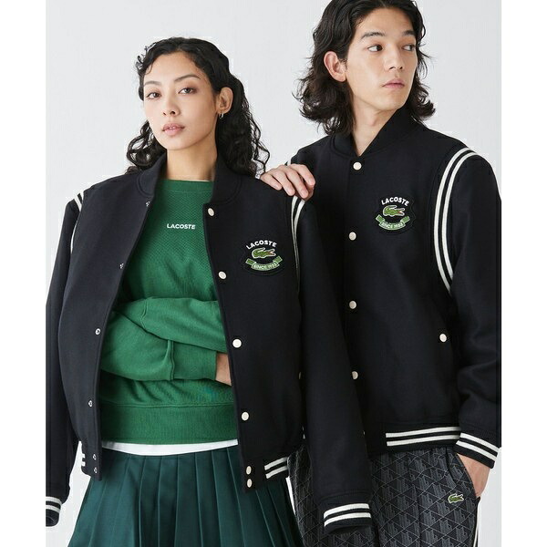ウールバーシティジャケット / ウールスタジャン 中綿ブルゾン／ラコステ（LACOSTE）