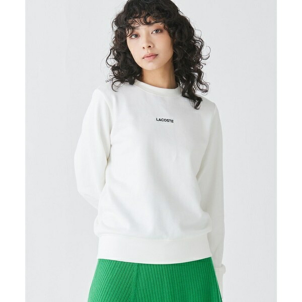 ブランドネームロゴ刺繍 クルーネックスウェットプルオーバー トレーナー／ラコステ（LACOSTE）｜丸井（マルイ）店