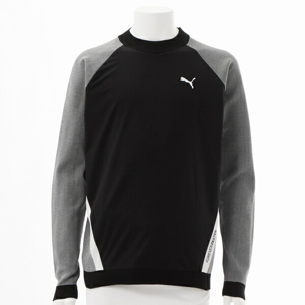 PUMA GOLF/プーマゴルフ/ゴルフ PF パフォーマンスMIXサイドラインセーター／プーマ（PUMA）画像