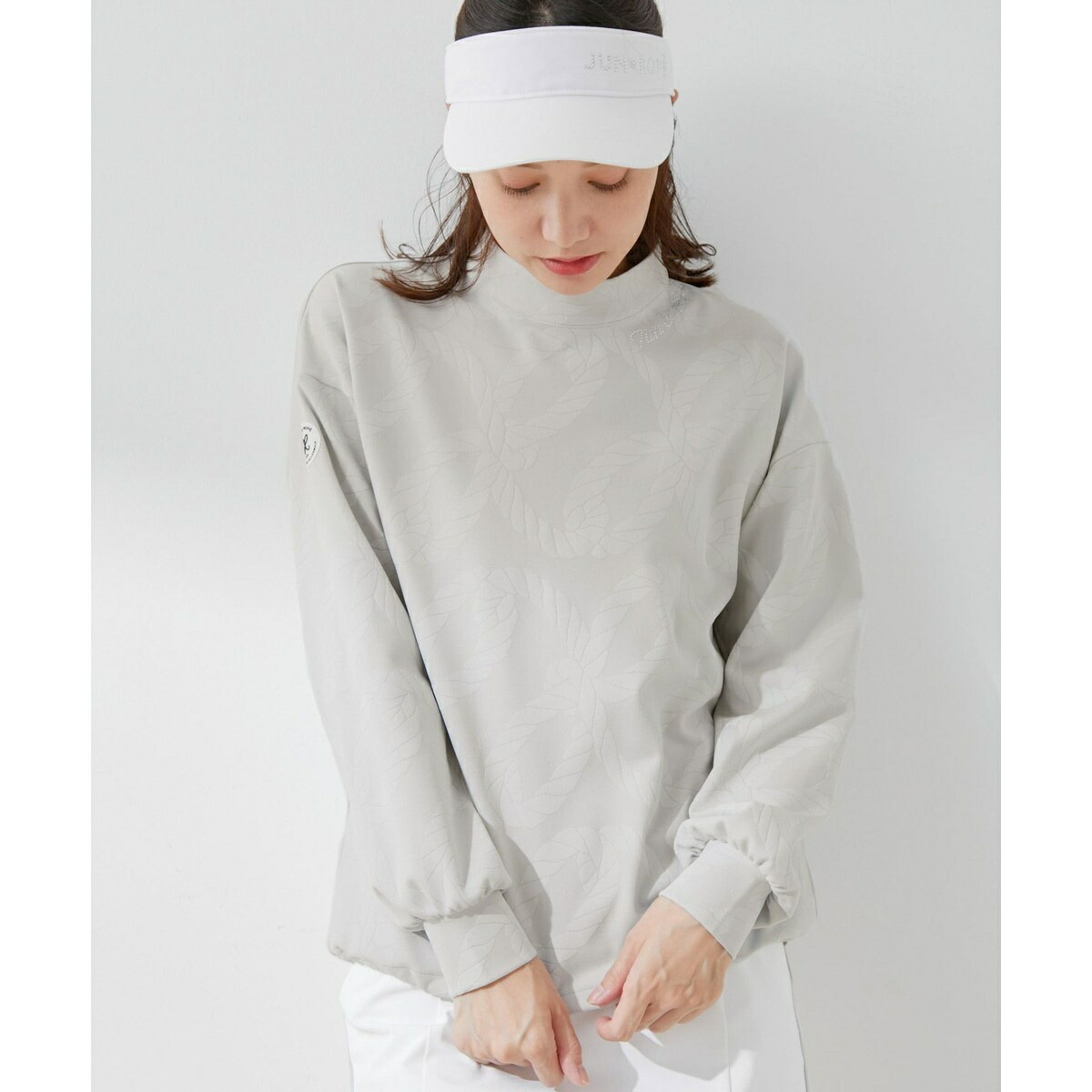 楽天市場】ロゴ使いパフスリーブ長袖プルオーバー／ジュン＆ロぺ