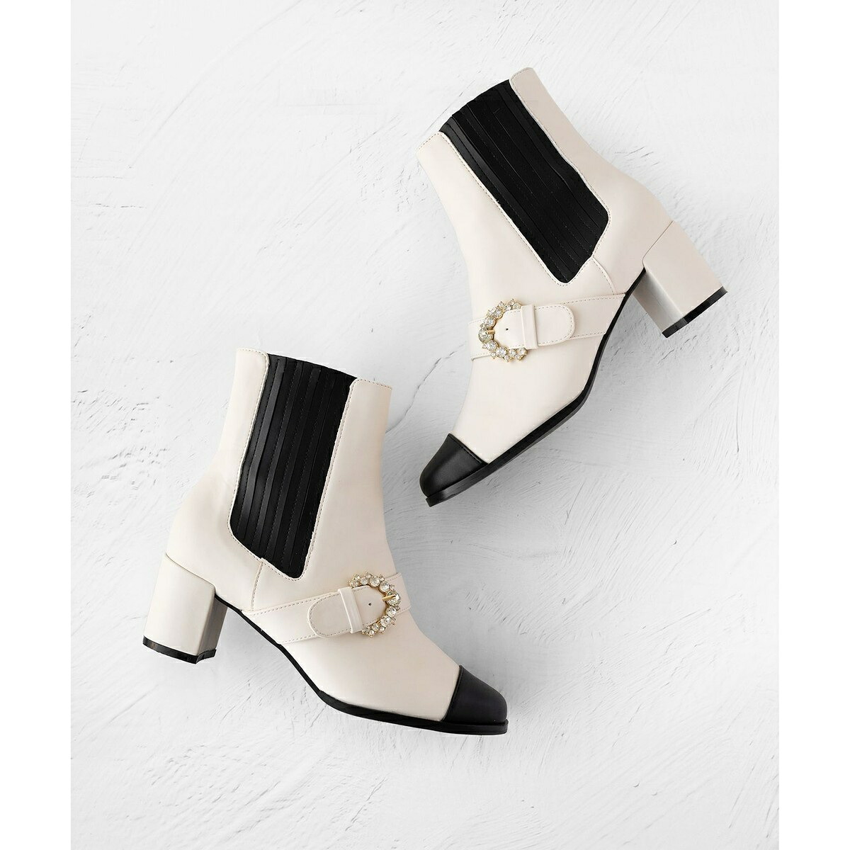 BIJOUX BUCKLE SIDEGOREBOOTS ブーツ／トッカ（TOCCA）