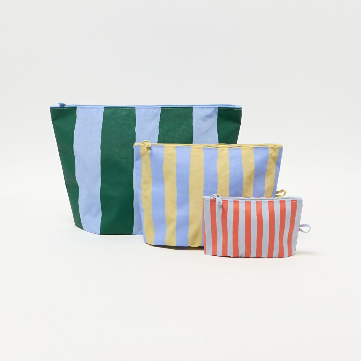 楽天市場】BAGGU バグー Flat Pouch Set フラット ポーチ 3点