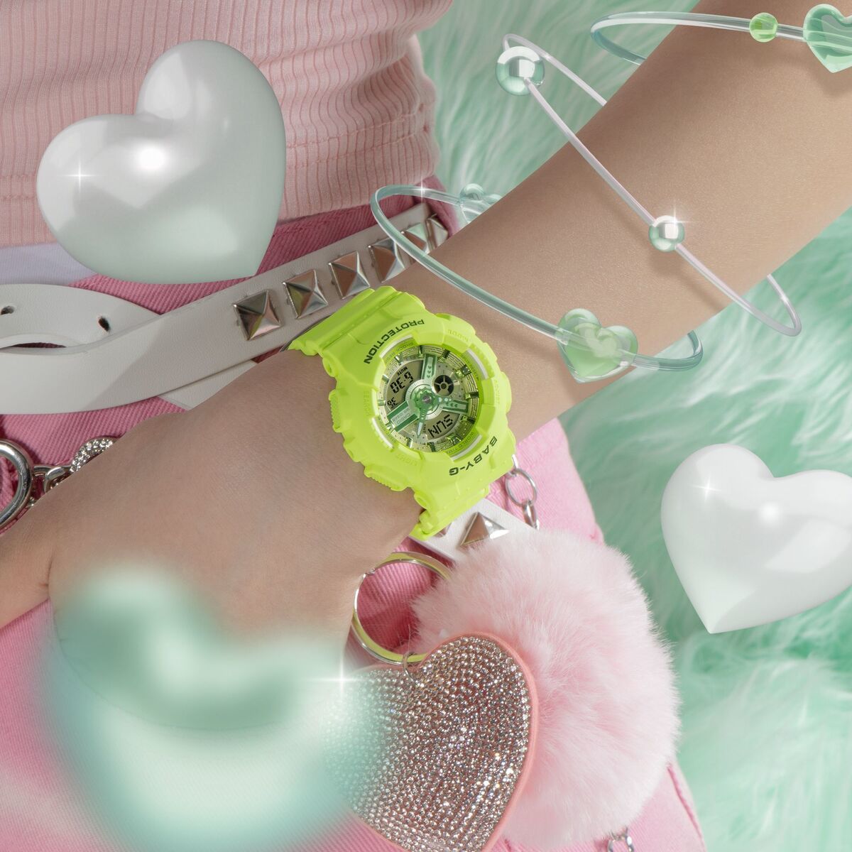 Y2K Fresh Colors【国内正規品】BA-110YK-3AJF ／ベビージー（BABY-G）