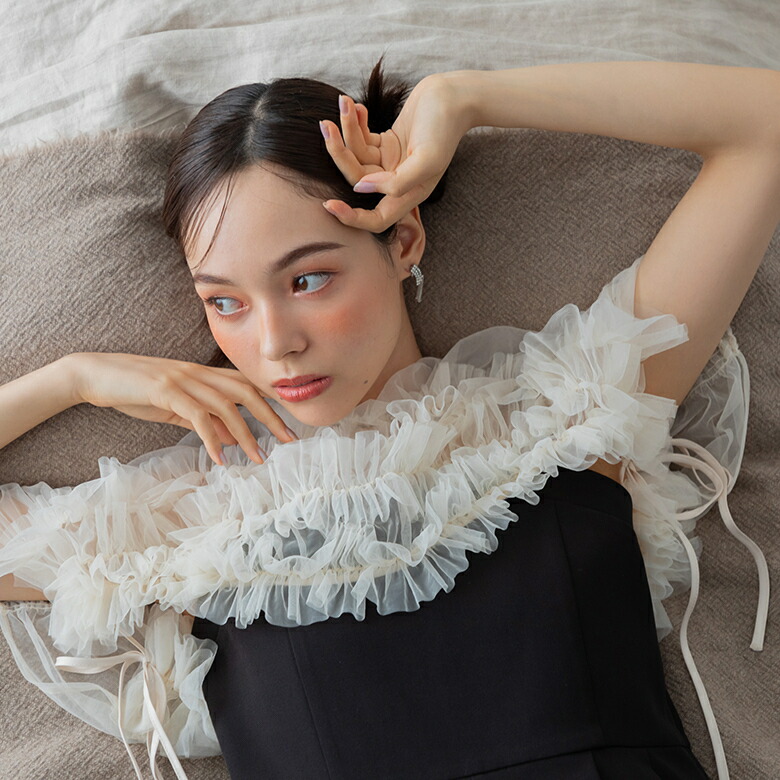 【web別注】【小っちゃいさん向け大いさ有】 オールインワン×2wayボレロ御召しもの/御芽出度/寄り合い／フォルムフォルマ（form forma）