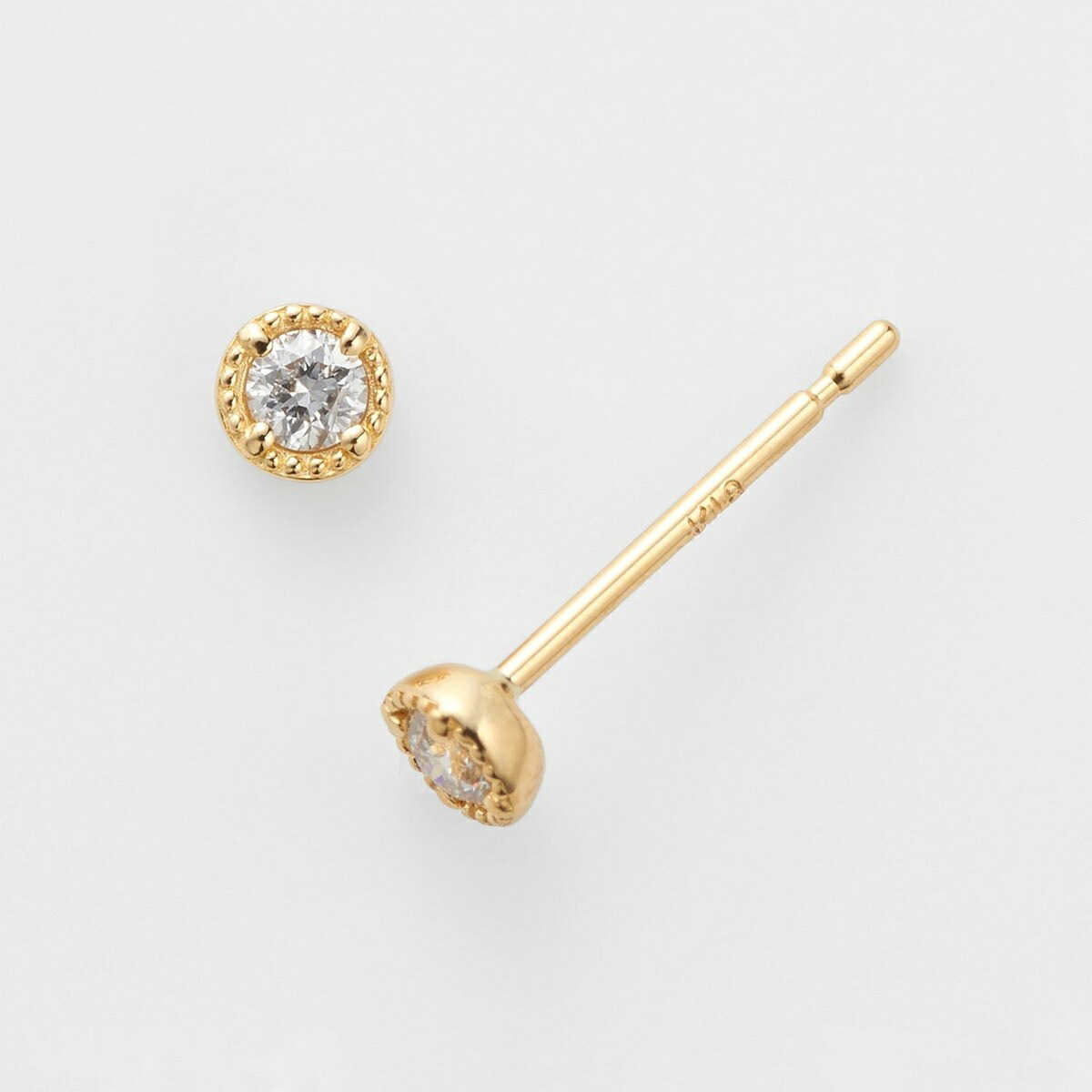 K18ダイヤモンドピアス(0.04ct)/アガット(agete)|丸井(マルイ)店
