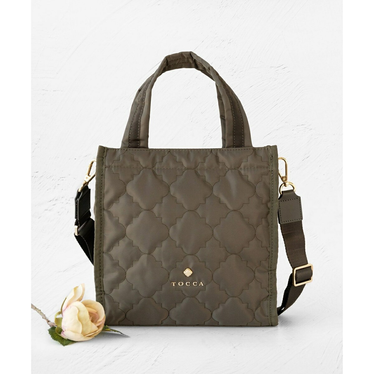 CHECKER CLOVER QUILTMINIBAG キルトミニバッグ／トッカ（TOCCA）