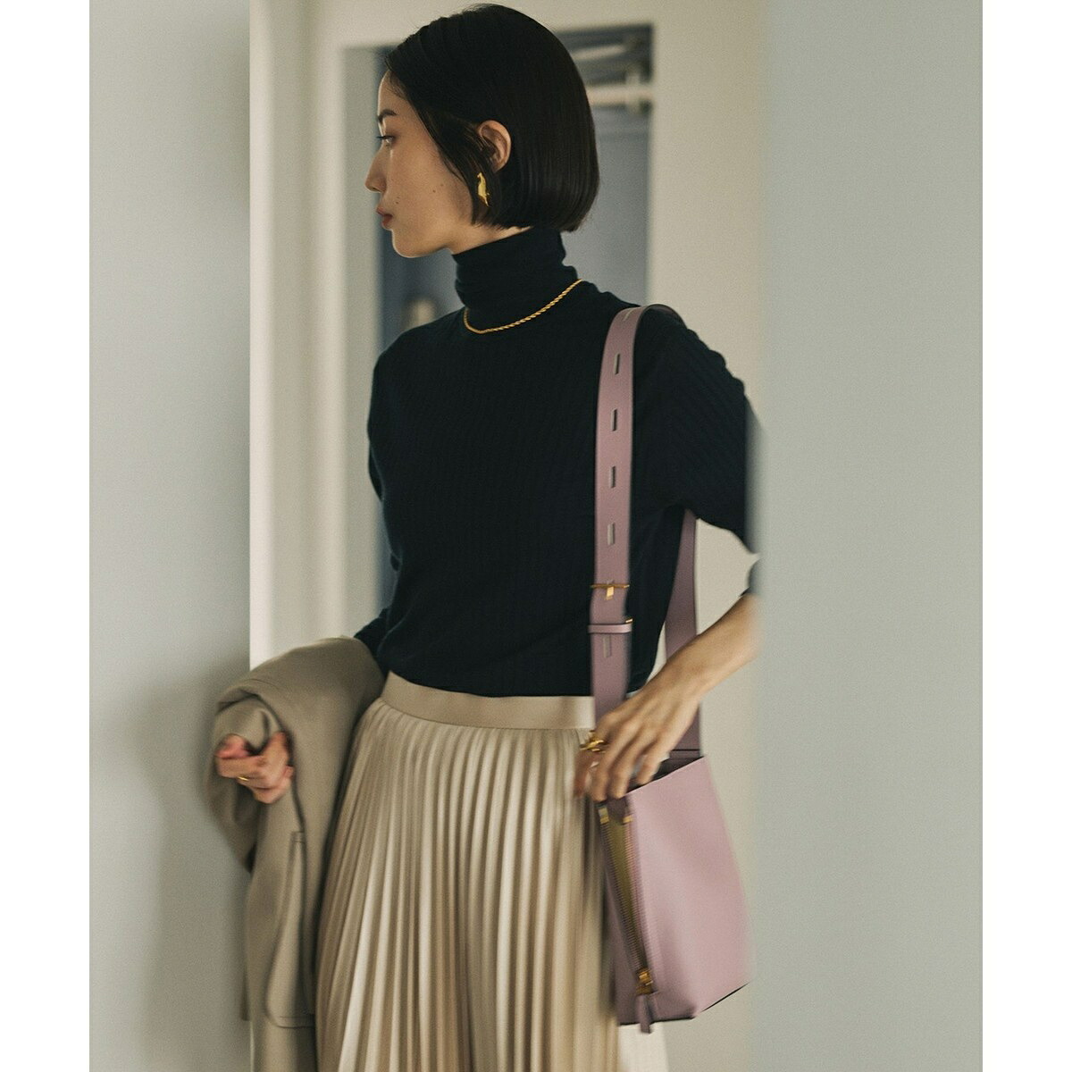 【E'POR】Y BAG Shoulder Mini【超軽量】／ロペ（ROPE'）