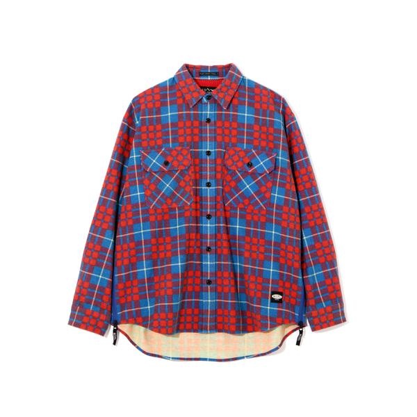 MANASTASH／マナスタッシュ／ZIP FLANNEL SHIRTS／ジップフランネルシャツ／マナスタッシュ（Manastash）