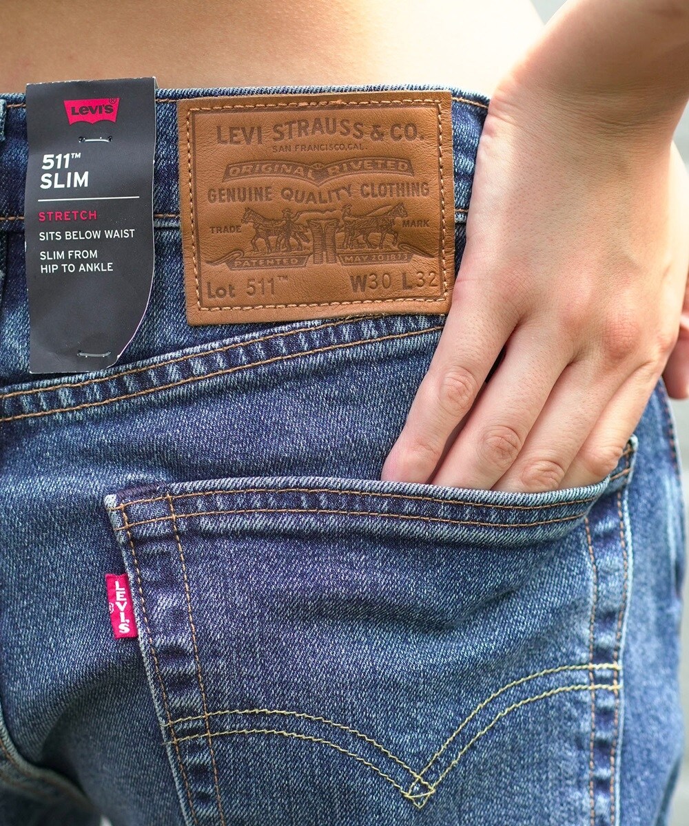 【LEVI'S】511スリムストレート アンティークウォッシュ AW／リーバイス（Levi’s）