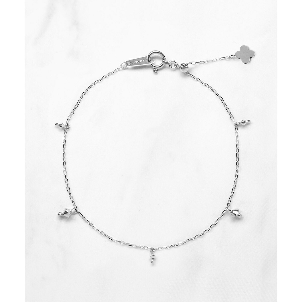 【WEB限定】SEEDS BRACELET K10ホワイトゴールド ブレスレット／トッカ（TOCCA）