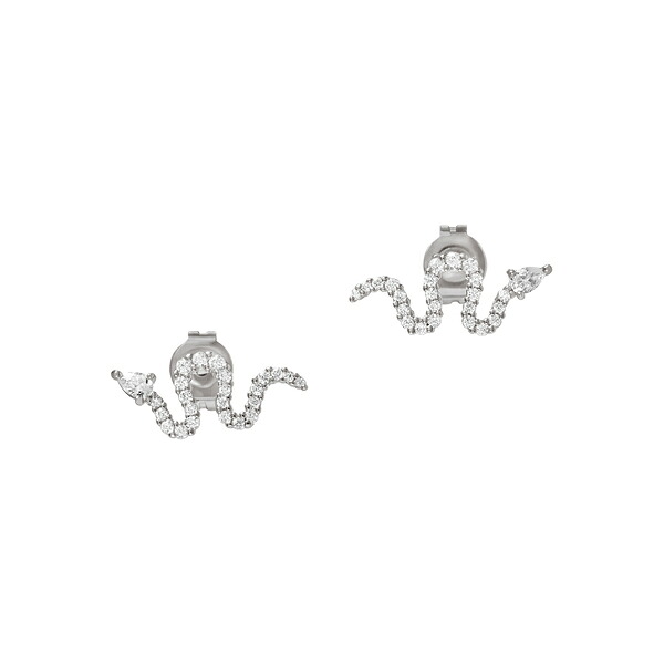 エンポリオ・アルマーニ アクセサリー レディース ピアス シルバー EG3612040/エンポリオ アルマーニ(EMPORIO ARMANI)|丸井(マルイ)店