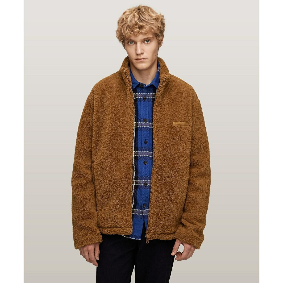 モノタイプテクスチャードフリースジャケット/トミー ヒルフィガー(Tommy Hilfiger)|丸井(マルイ)店