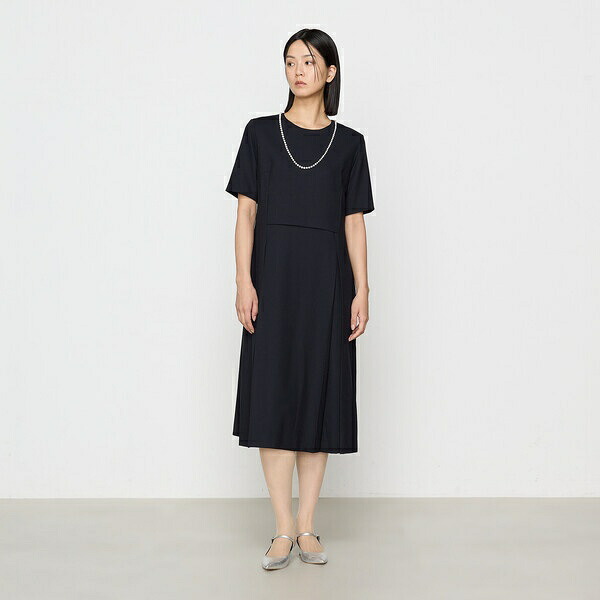 〔 TALLサイズ 〕 ウールジョーゼット ワンピース／コムサ（COMME CA） 17,710円