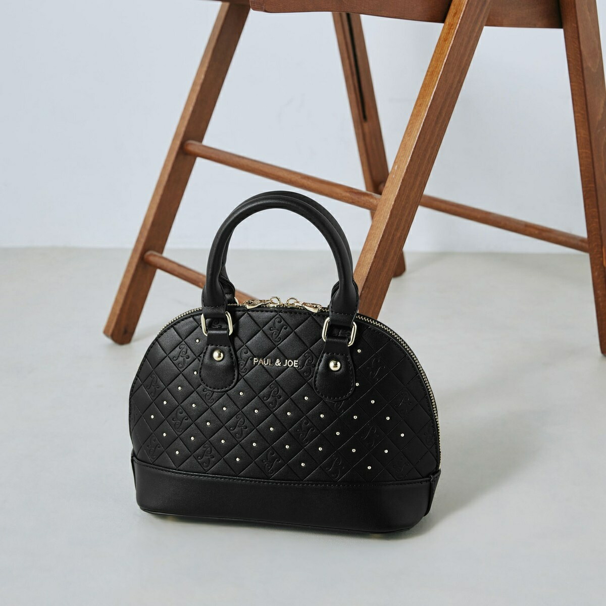 PAUL ＆ JOE ACCESSOIRES (極点＆ジョーアクセソワ)2WAYハンドバック PJ／ポールアンドジョーアクセソワ（PAUL ＆ JOE ACCESSOIRES）