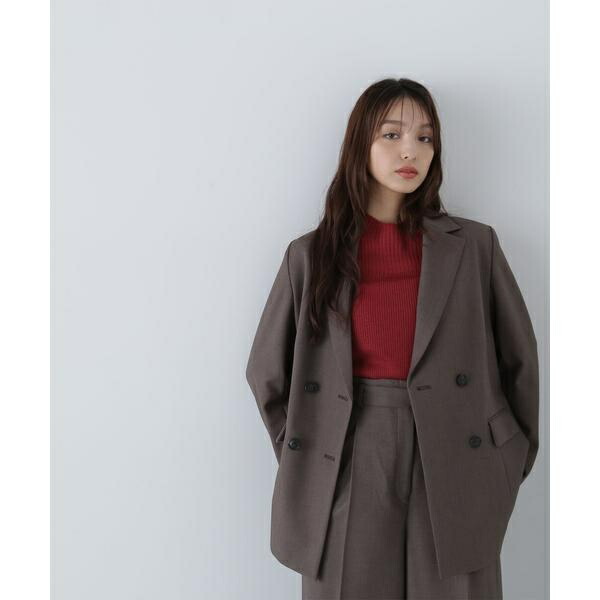 ナチュラルビューティーベーシック（NATURAL BEAUTY BASIC）/サマードライタッチ SETUP ノーカラージャケット 楽天市場】サマードライタッチ SETUP ノーカラージャケット