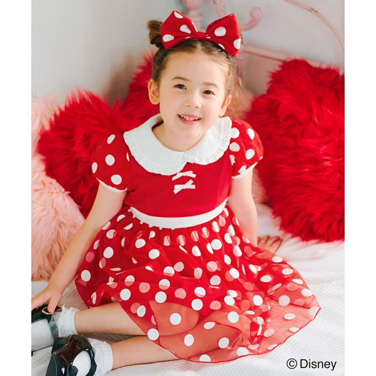 あちゃちゅむ　ディズニーコラボ　バンビ柄　チュニック  ワンピース 2025年最新】あちゃちゅむ バンビの人気アイテム - メルカリ