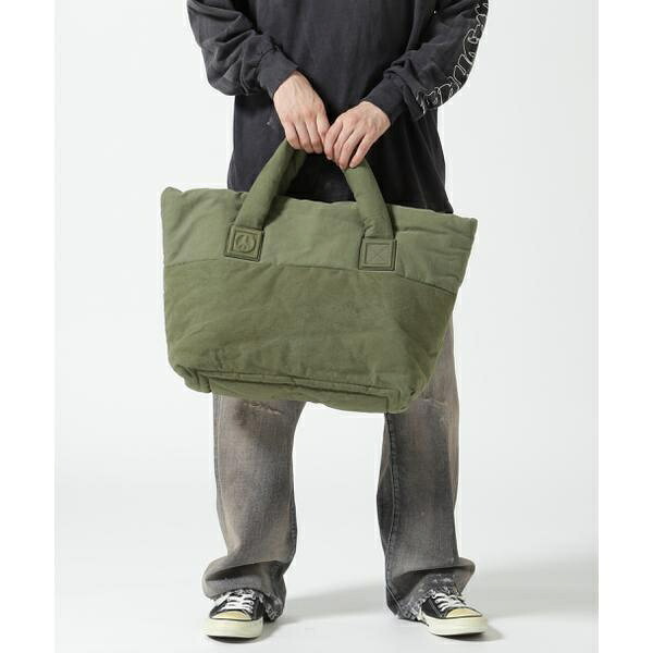 READYMADE／小母さんお手伝いさん／FLUFFY TOTE BAG L／KHA／ロイヤル閃光電球（ROYAL FLASH）