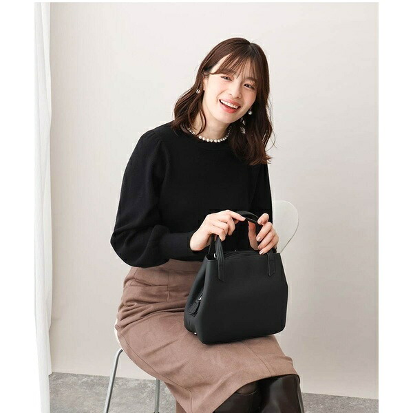 [2WAY]スクエアコンパクトトートバッグ／MK ミッシェルクラン バッグ（MK MICHEL KLEIN BAG）