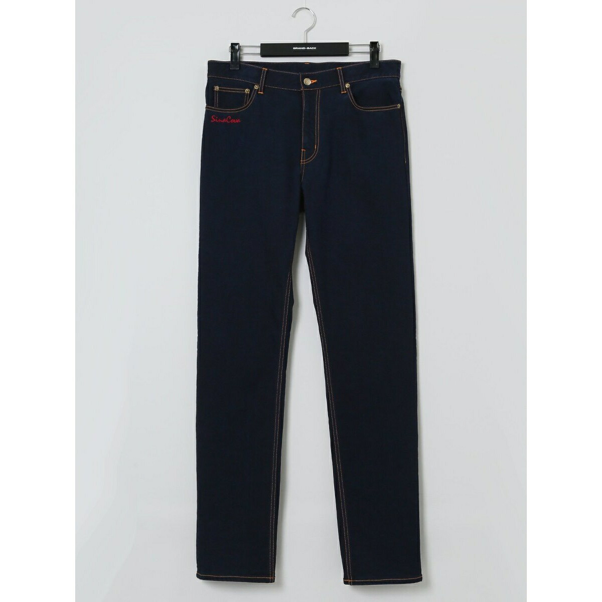 【大きいサイズ】シナコバ ストレッチ裏起毛 デニムパンツ／グランバック（GRAND-BACK） 32,175円