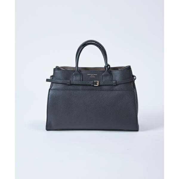《SUPERIOR CLOSET》ポーチ付きレザートートバッグ《CHRISTIAN VILLA》／イネド（INED）