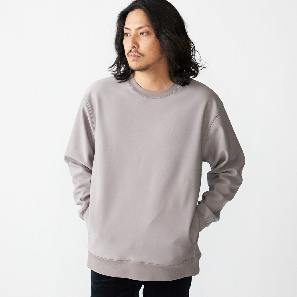 SHIPS: フリース ボンディング カルゼ スウェット／シップス（SHIPS）