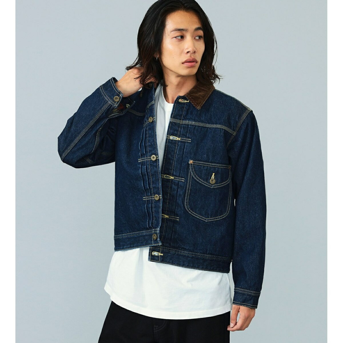 Ｌｅｅ　デニムジャケット 60's Lee 三角タグ 101-J デニムジャケット 良雰囲気 表記(40R