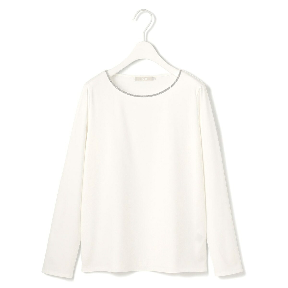 【洗える】 コンパクトモクロディ ティーシャツ［アビガイルテープ］／ICB（ICB） トップス-Tシャツ・カットソー-レディースファッション