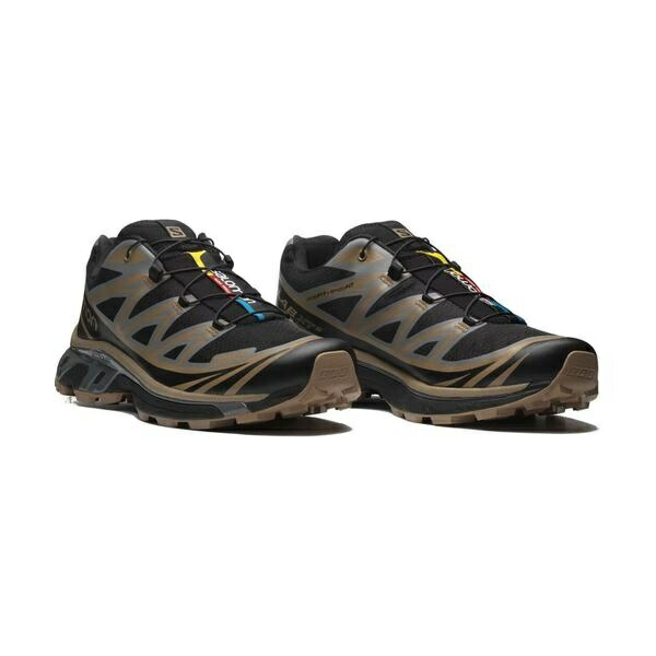 SALOMON／XT-6／L47582400／BLACK／PORTABELLA／PEWTER／庭園（GARDEN）