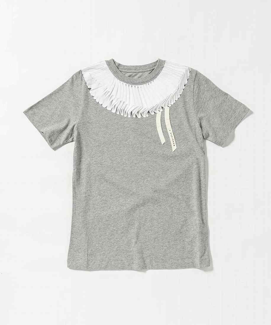 MM6 Maison Margiela Kids ＆ Junior フラウンス半袖プルオーバーカットソー／エムエムシックス 棲み家 マルジェラ（MM6 Maison Margiela）