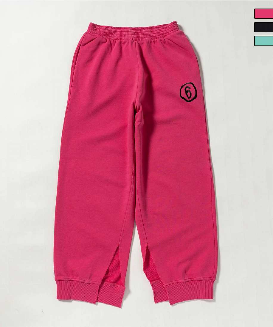MM6 Maison Margiela Kids ＆ Junior ブランドロゴスウェットパンツ／エムエムシックス　メゾン　マルジェラ（MM6 Maison Margiela）