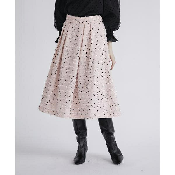 《M Maglie le cassetto》ツイードスカート《Linton Tweeds》／マーリエ ル カセット（Maglie le cassetto）
