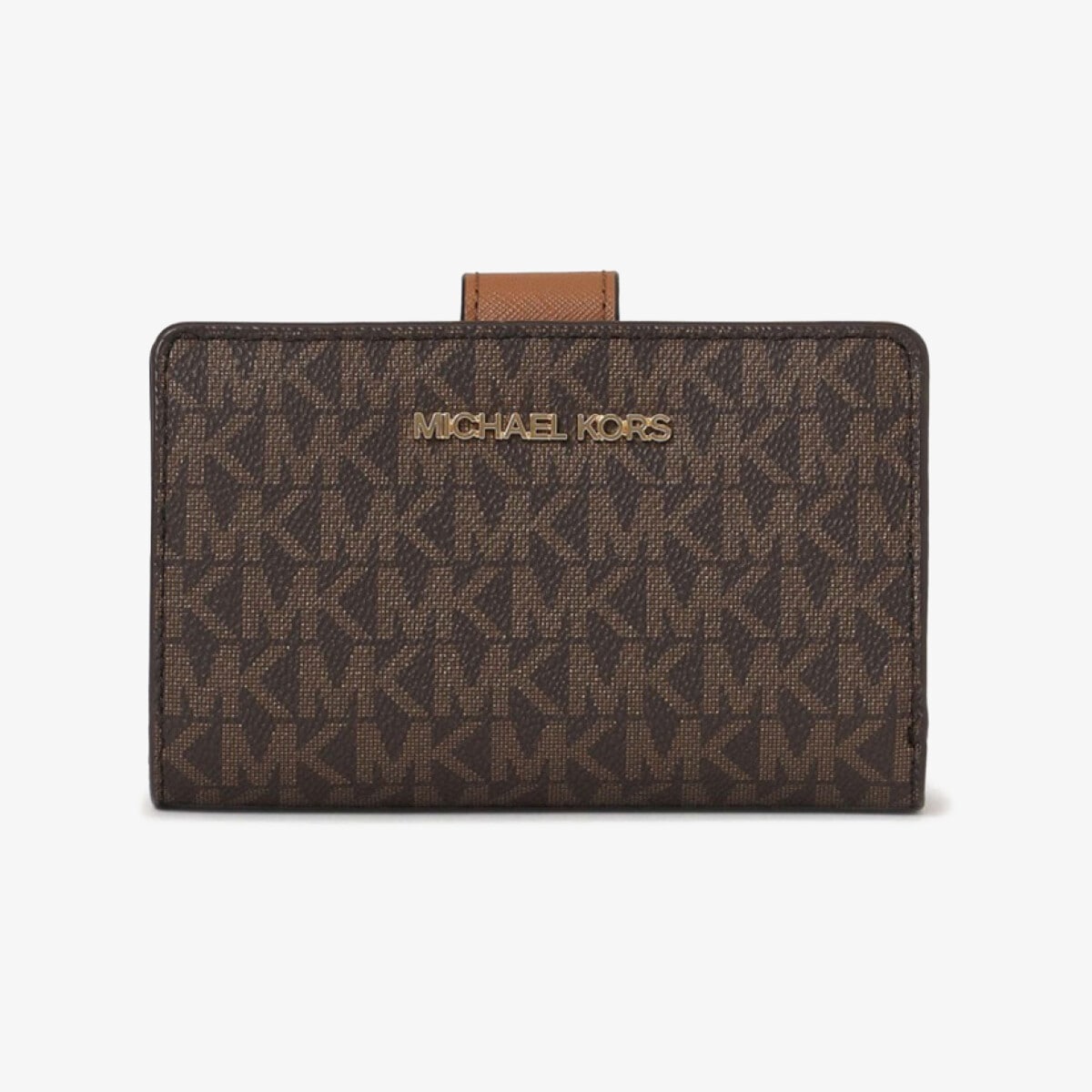 JET SET TRAVEL ビルフォールド ジップ コンパクトウォレット ミディアム/マイケル・コース(Michael Kors)
