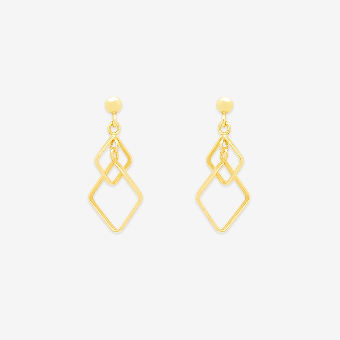 K10 イエローゴールド ピアス／エステール（ESTELLE）