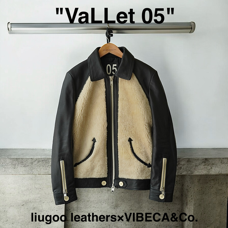 VaLLet 本革 グリズリージャケット メンズ ヴァレット VALLET05AN／リューグー（LIUGOO）