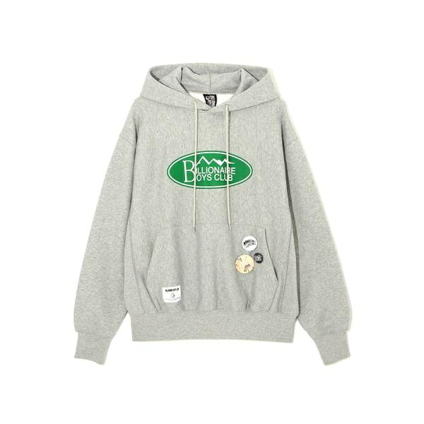 ×BILLIONAIRE BOYS CLUB／ BBC MOUNTAIN LOGO HOODIE／マナスタッシュ（Manastash）