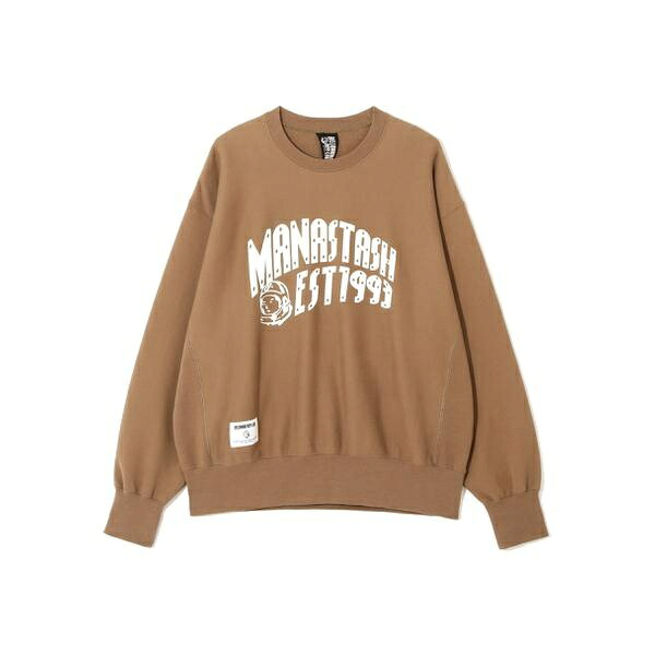 ×BILLIONAIRE BOYS CLUB／ BBC ARCH LOGO SWEATSHIRTS／マナスタッシュ（Manastash）