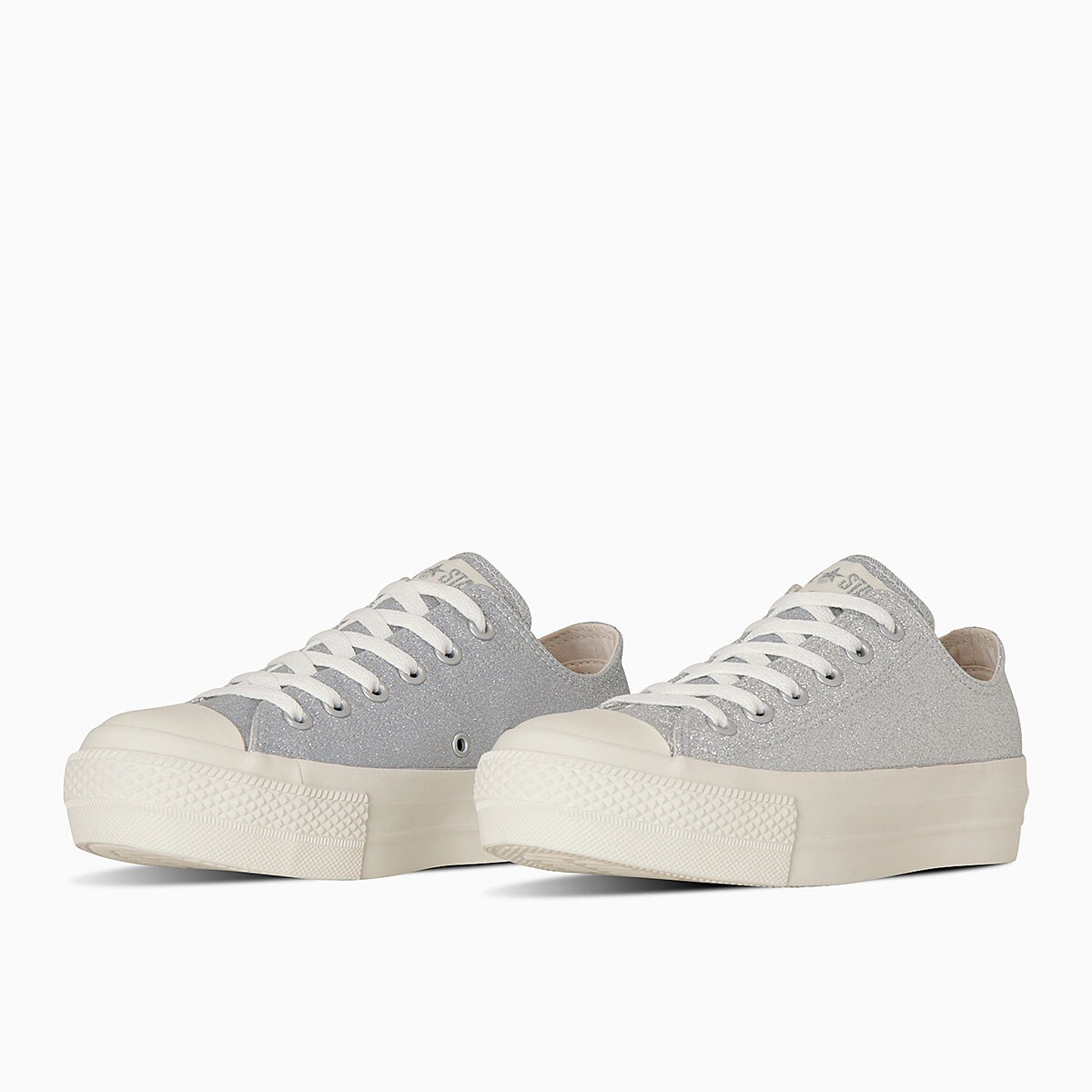 ★【Golden 】★スターコレクションシルバーグリッターT★ Golden Goose Superstar グリッター スニーカー | シルバー