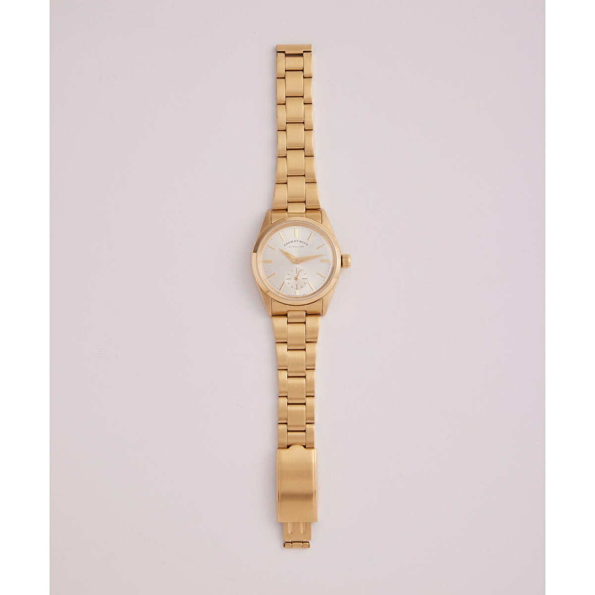 FLATBACK WRISTWATCH（METAL BRACELET）／アダムエロペ（ADAM ET ROPE）