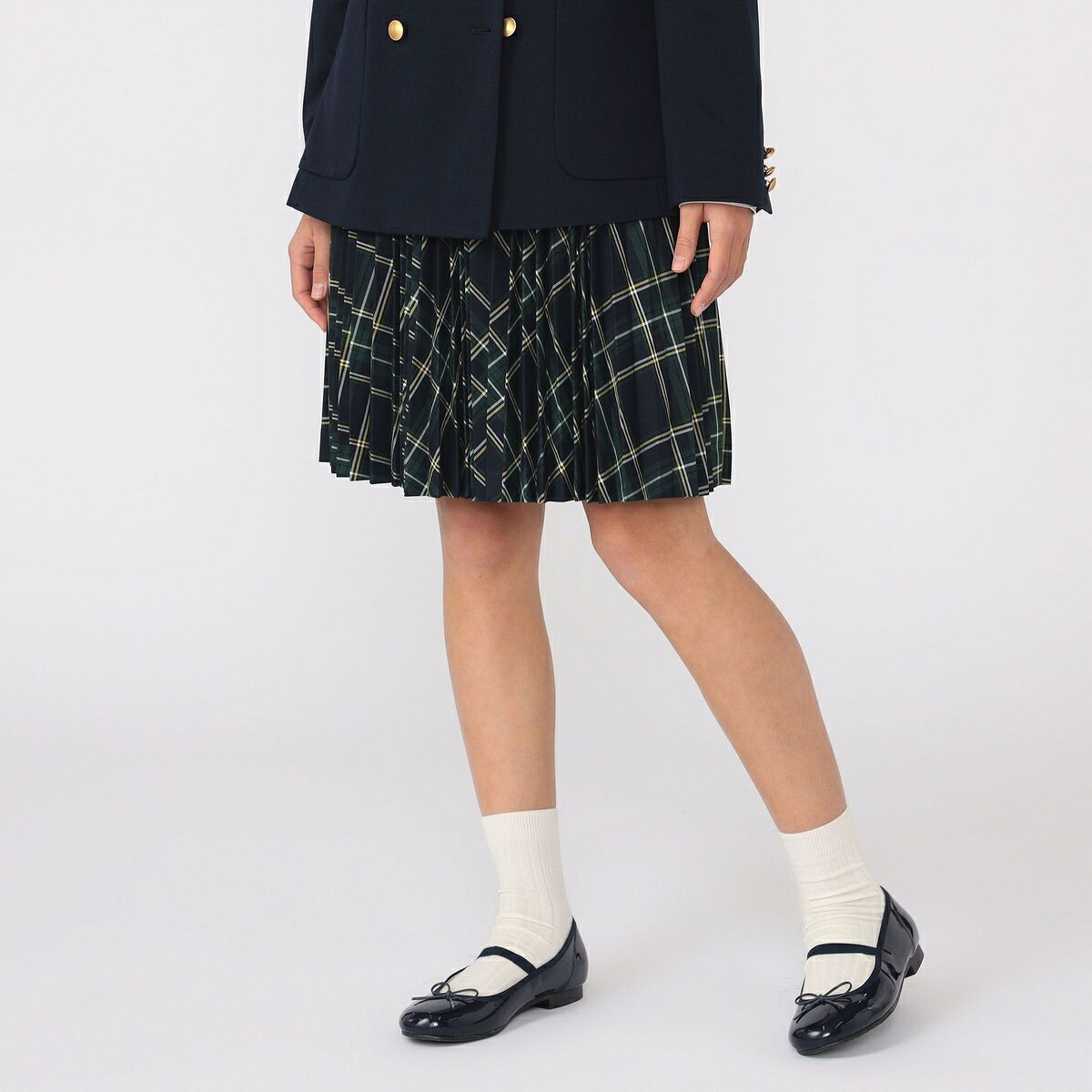 SHIPS KIDS:140~160cm / チェック プリーツ スカート/シップス(SHIPS)|丸井(マルイ)店