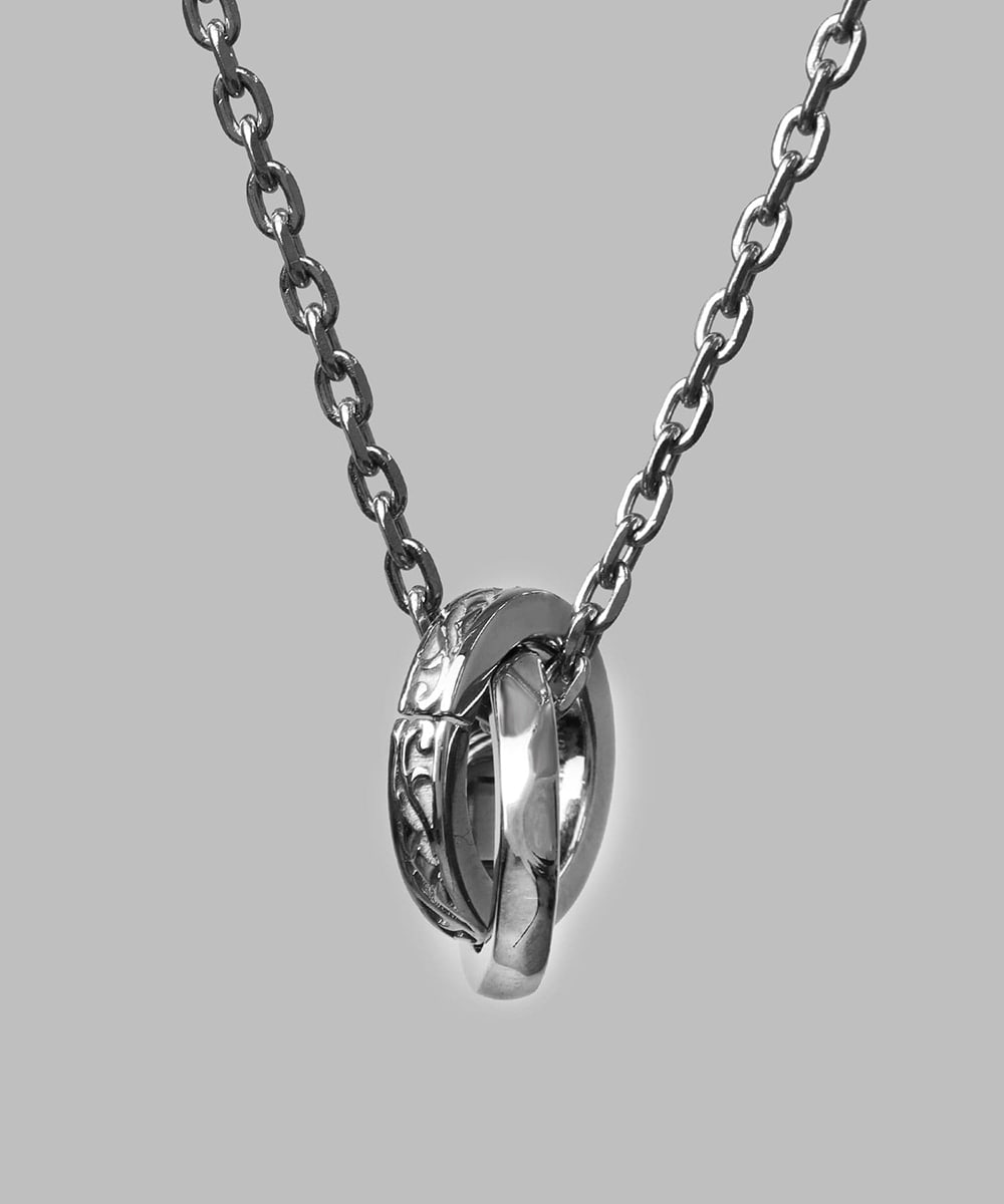 【限定展開】タテガミダブルリングネックレス/フラグメント/シルバー/ステンレス 金属アレルギー対応／ライオンハート（LION HEART） 6,349円