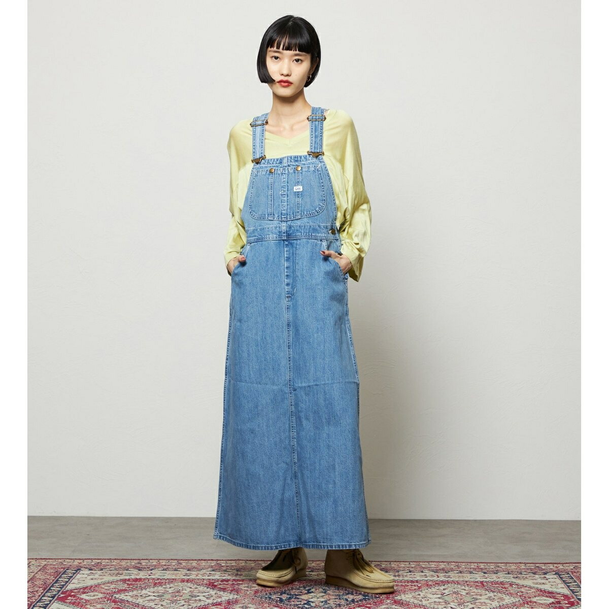 楽天市場】【Lee公式】オーバーオールマキシスカート リー ジャンパー