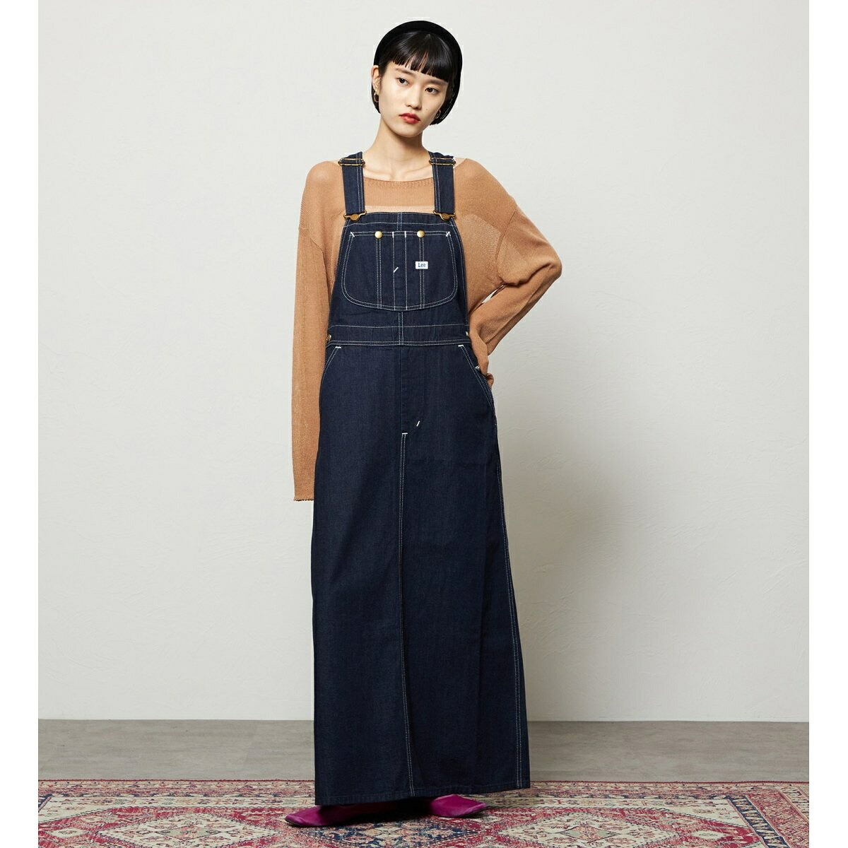オーバーオールマキシスカート／リー（Lee） 12,672円
