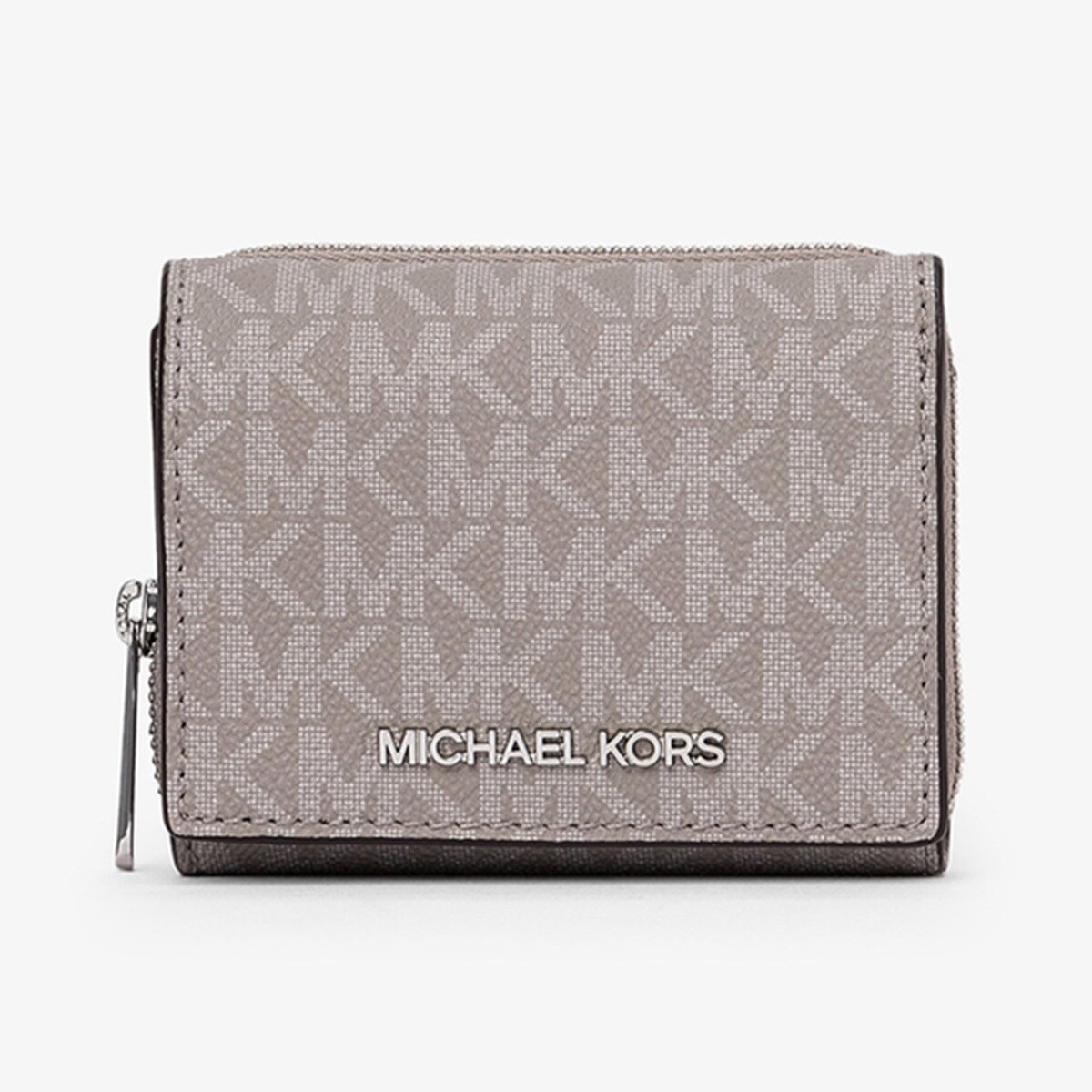 JET SET TRAVEL ミッド ジップウォレット スモール - MKシグネチャー／マイケル・コース（Michael Kors）