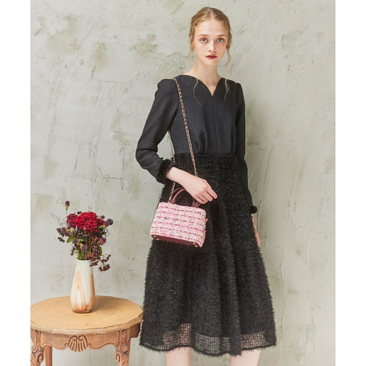 【ヨンア×成年者百花コラボ・00大いさあり】SUGARPLUM お召しもの／トッカ（TOCCA） ワンピース-レディースファッション