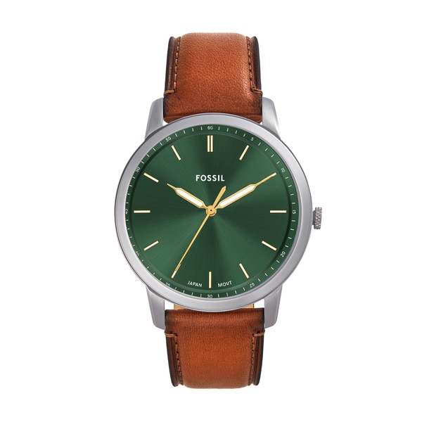 フォッシル 腕時計 メンズ アナログ レザー FS6094／フォッシル（FOSSIL）